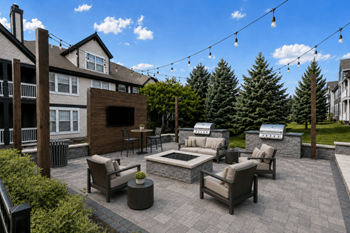 Gas grills & outdoor dining spaces